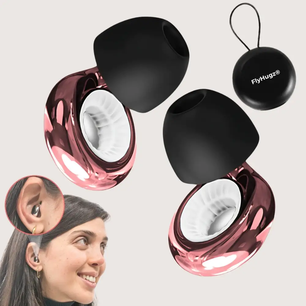 FlyHugz® Noise Reducing Travel Earplugs - Image 7