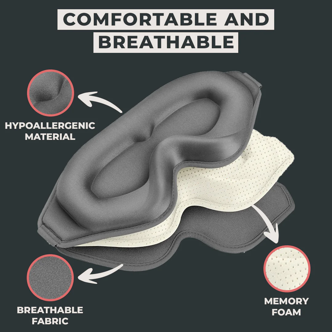 FlyHugz® Premium Sleep Mask - Image 4