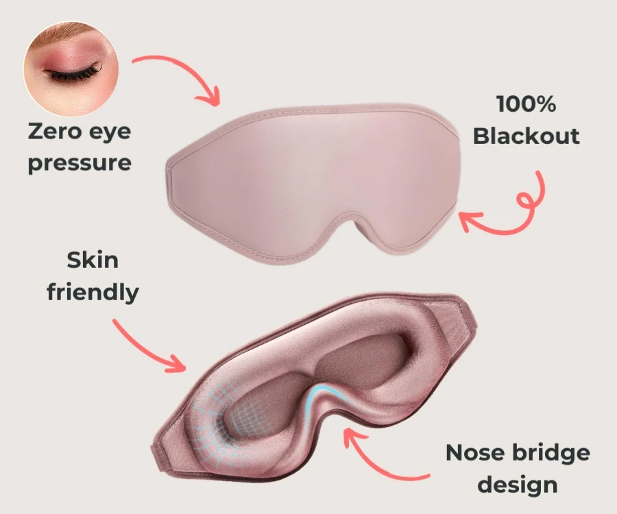 FlyHugz® Princess Sleep Mask - Image 3
